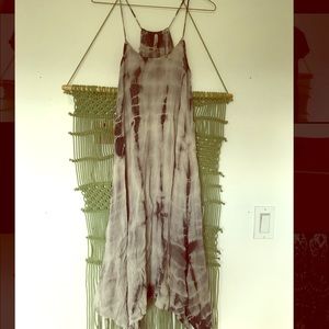 Boho Tie Dye Midi Dress